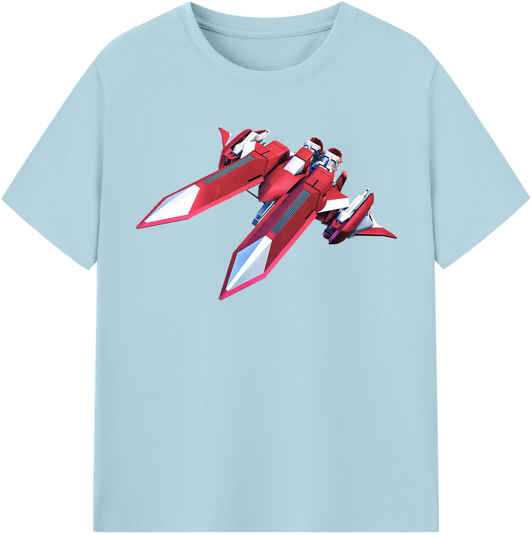 （画像用） 機動戦士ガンダム Mobile Suit Gundam 綿100％半袖Tシャツ（フロントプリント）